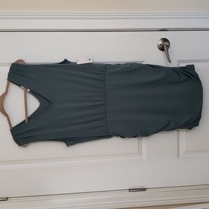 Women's Nine West Ruched Mini Dress Huxley Blue - Size XL